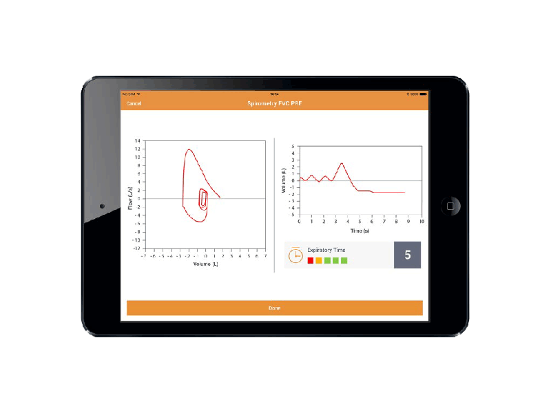 Спирометр для IPAD SPIROBANK II SMART с опцией оксиметрии