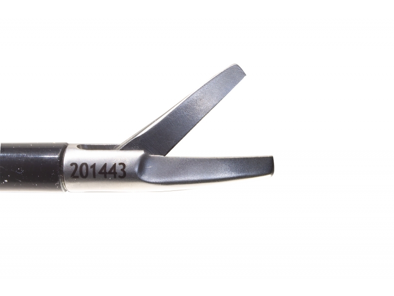 Ножницы монополярные с одной подвижной браншей изогнутые влево (5 мм) 
