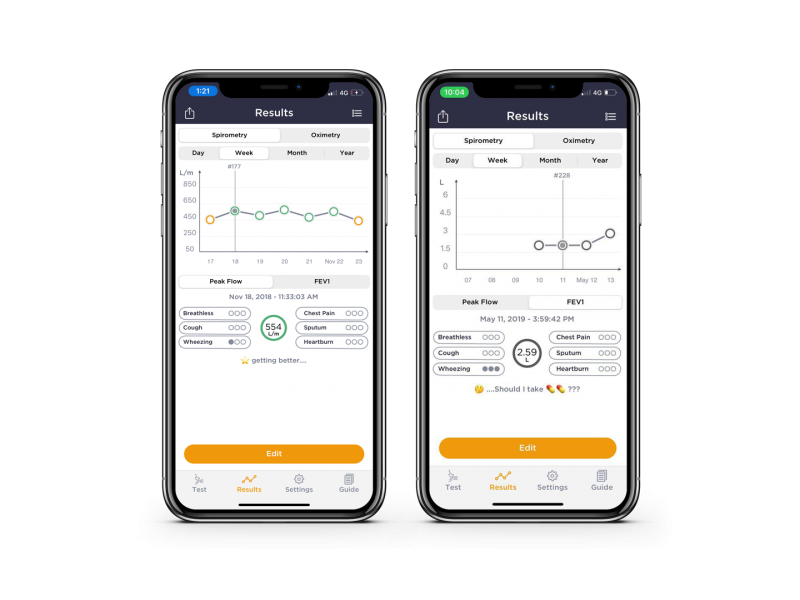 Спирометр портативный SMART ONE