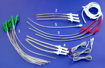 Набор катетеров из комплекта аппарата АМУС-01-