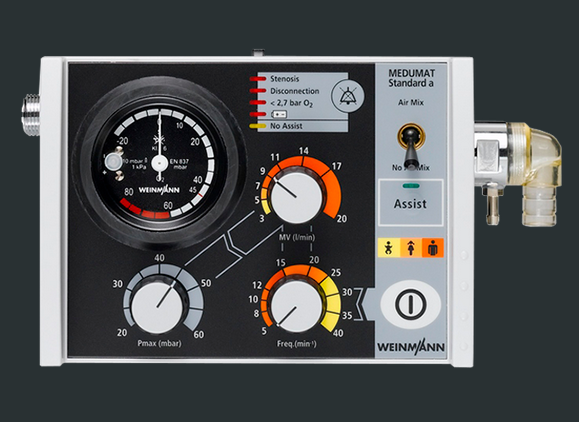 Аппарат ИВЛ для скорой помощи MEDUMAT Standard a Аппарат ИВЛ для скорой помощи MEDUMAT Standard a