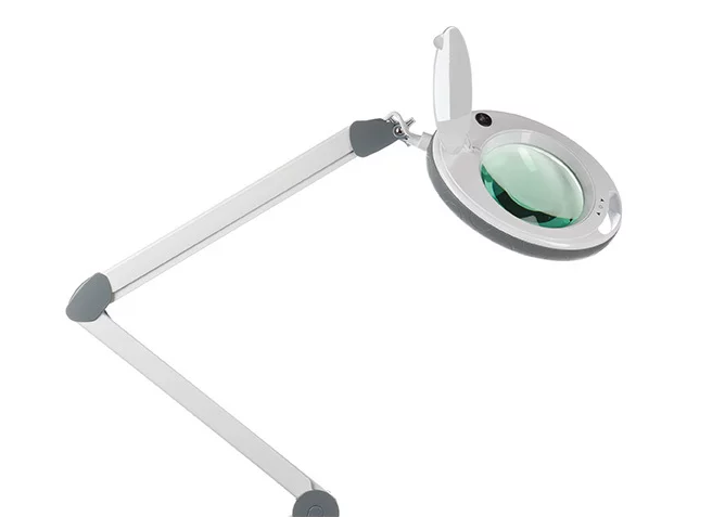 Лампа-лупа ЛЛ на струбцине