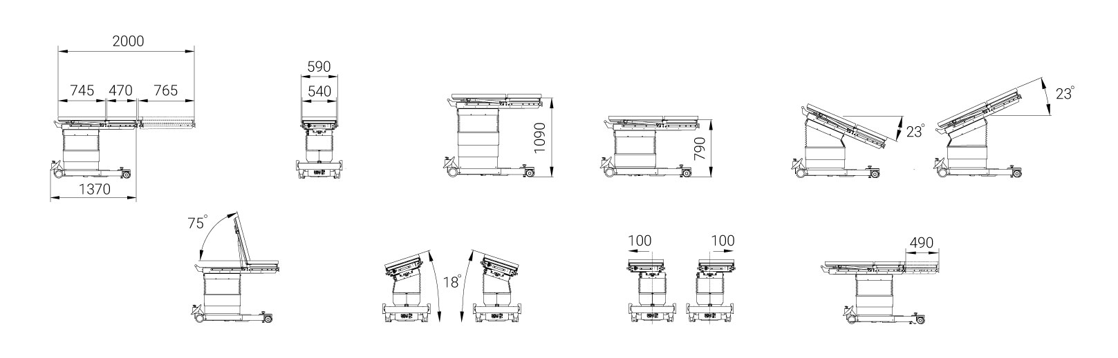 Стол рентгенохирургический МЕДИН-САФИС 03