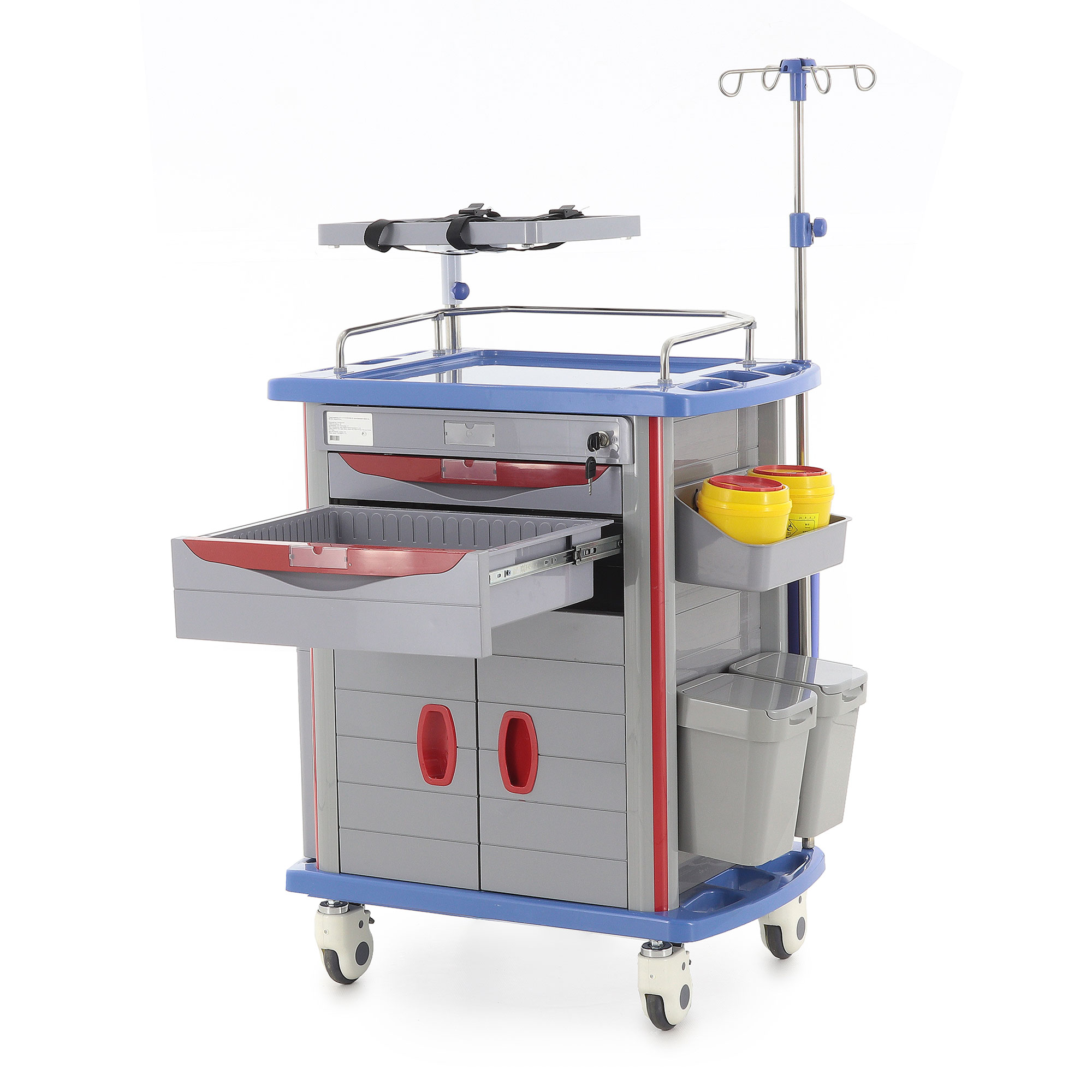 Тележка медицинская Med-Mos ЕТ750-02 ТМ-002АН-00