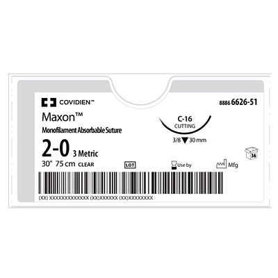 Синтетический рассасывающийся шовный материал Maxon™