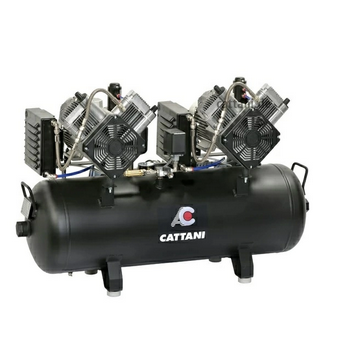 Компрессор на 5 установок, 2 двигателя по 2 цил., в кожухе Компрессор на 5 установок, 2 двигателя по 2 цил., в кожухе