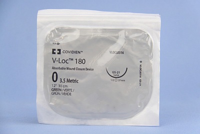 Рассасывающееся устройство для ушивания ран V-LOC™ 180