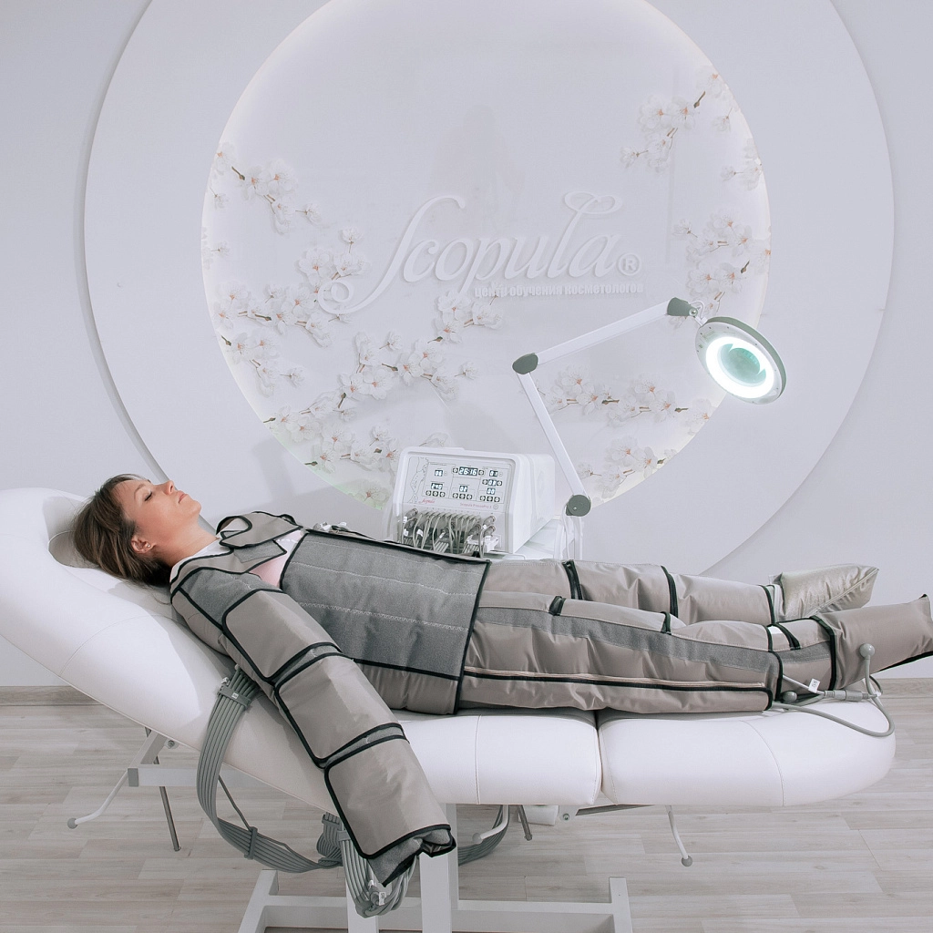 Аппарат физиотерапевтический для прессотерапии, ик-прогрева, миостимуляции Scopula PressoPro 3