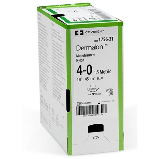 Монофиламентный шовный материал из полиамида Monosof™ / Dermalon™ 