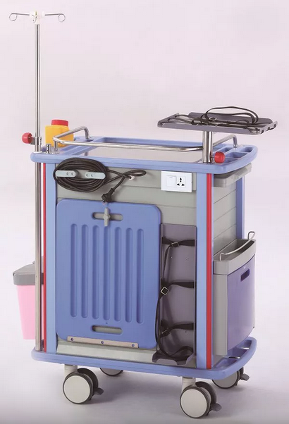 Медицинская тележка BLQ 002-28 для анестезиолога, реаниматолога