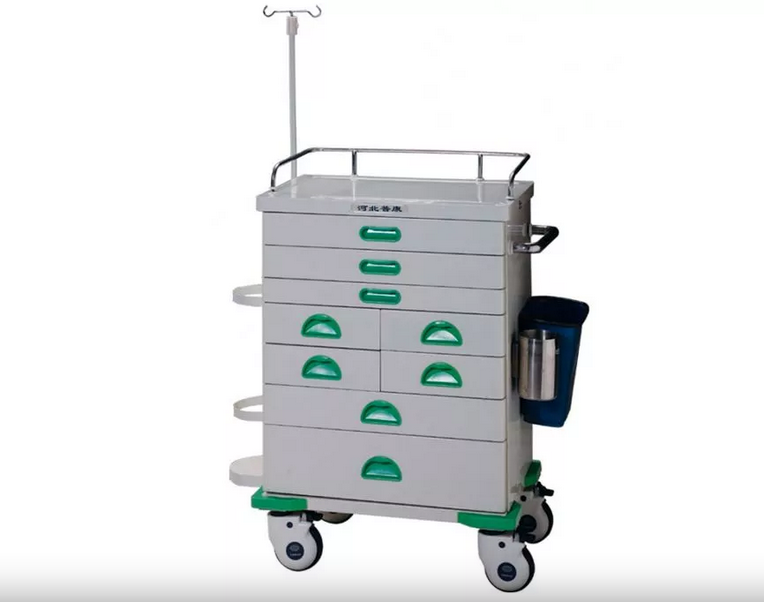 Тележка медицинская BLQ 002-1 для анестезиолога, реаниматолога