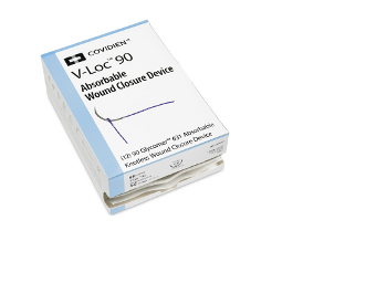 Рассасывающееся устройство для ушивания ран V-LOC™-90