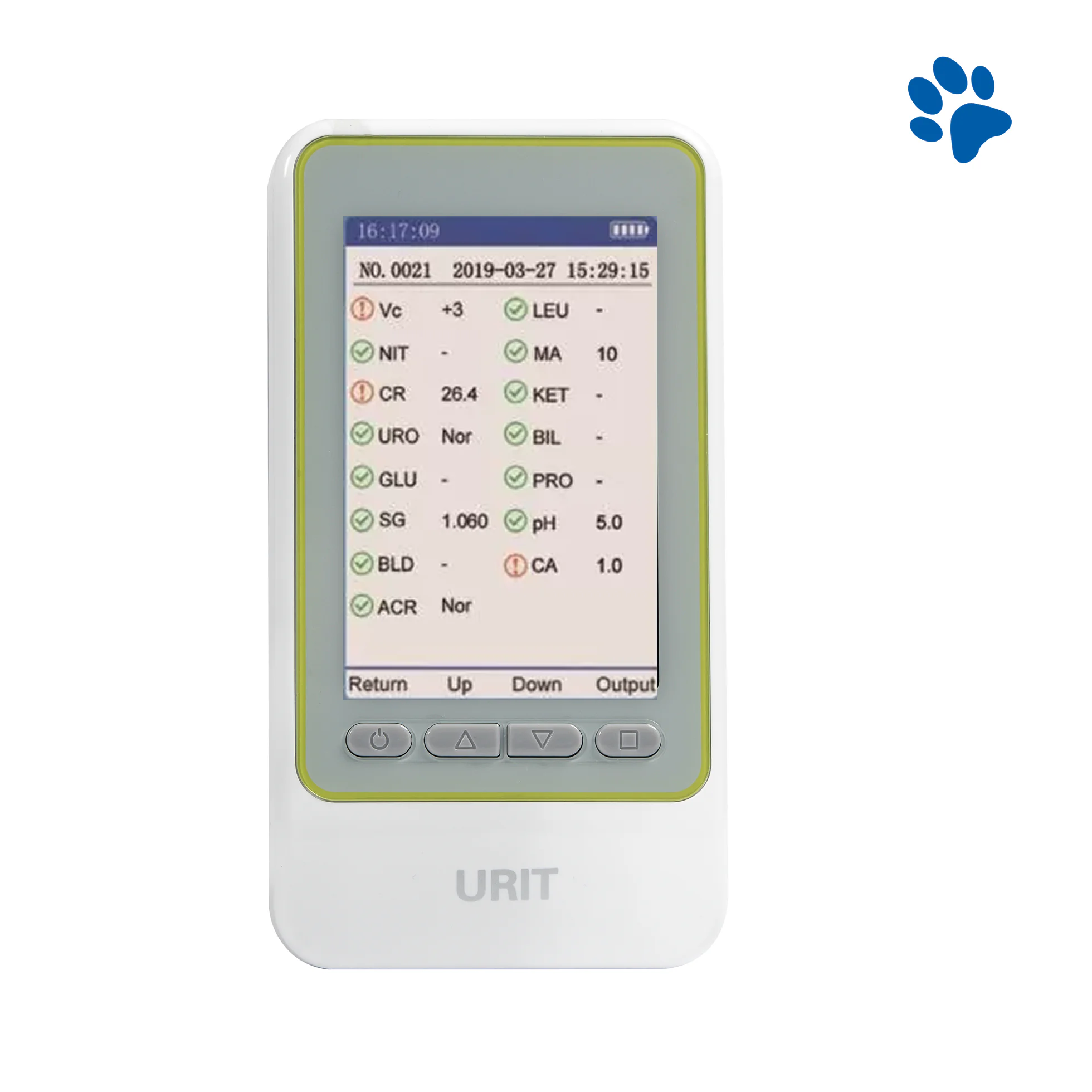 Мочевой анализатор Urit UC-32A Vet
