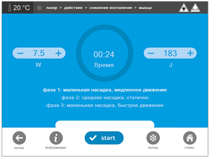 Терапевтический лазер QMD Eos (8 Вт) Терапевтический лазер QMD Eos (8 Вт)