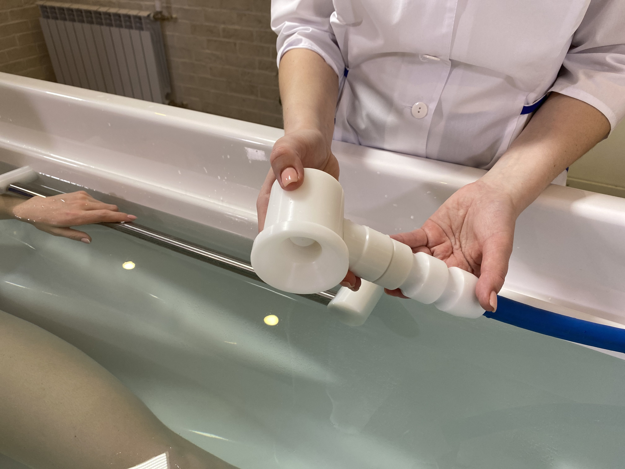 Система подводного пневмогидромассажа (вакуум)