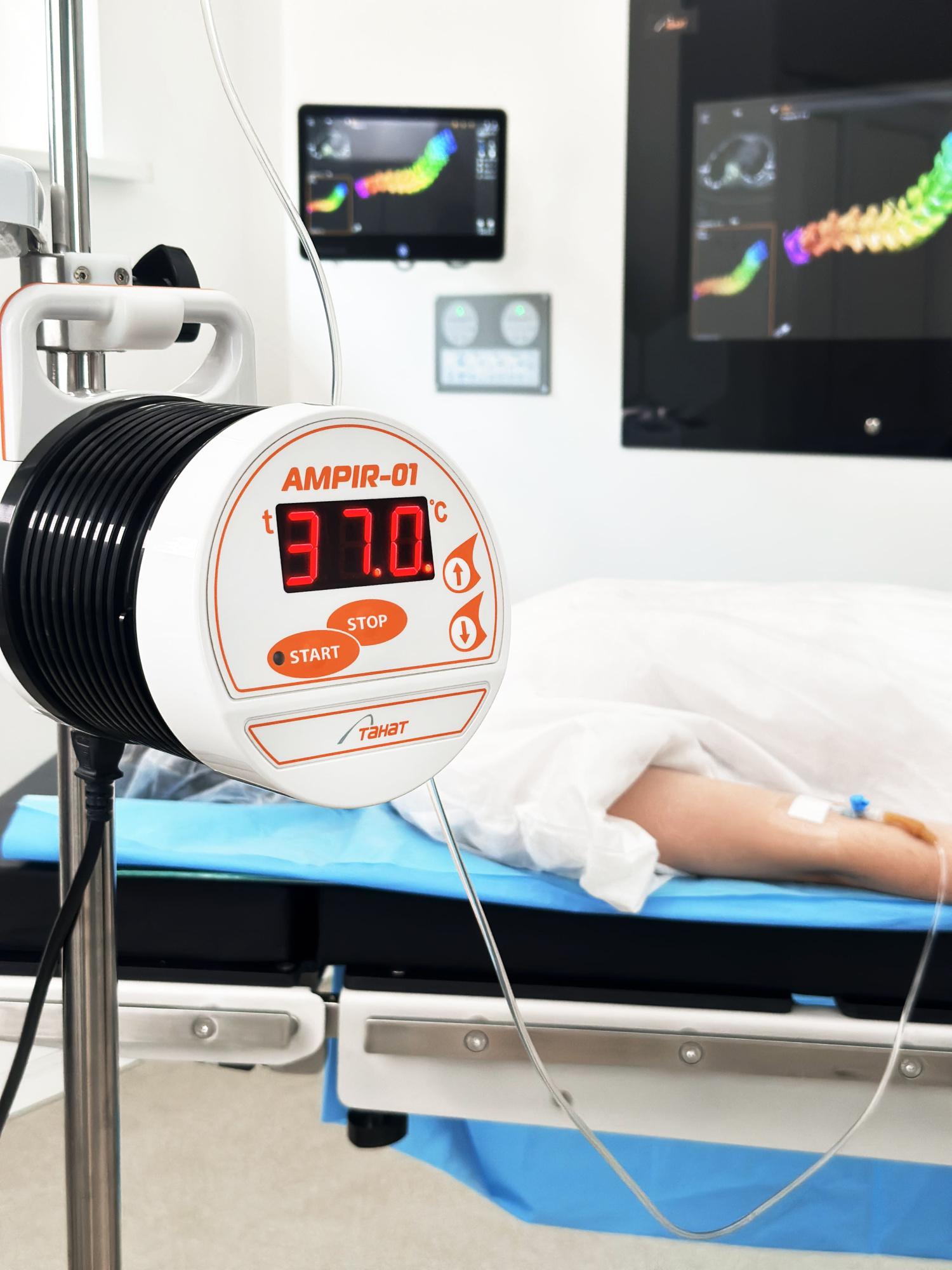 Аппарат подогрева крови, кровезаменителей и инфузионных растворов АМПИР-01