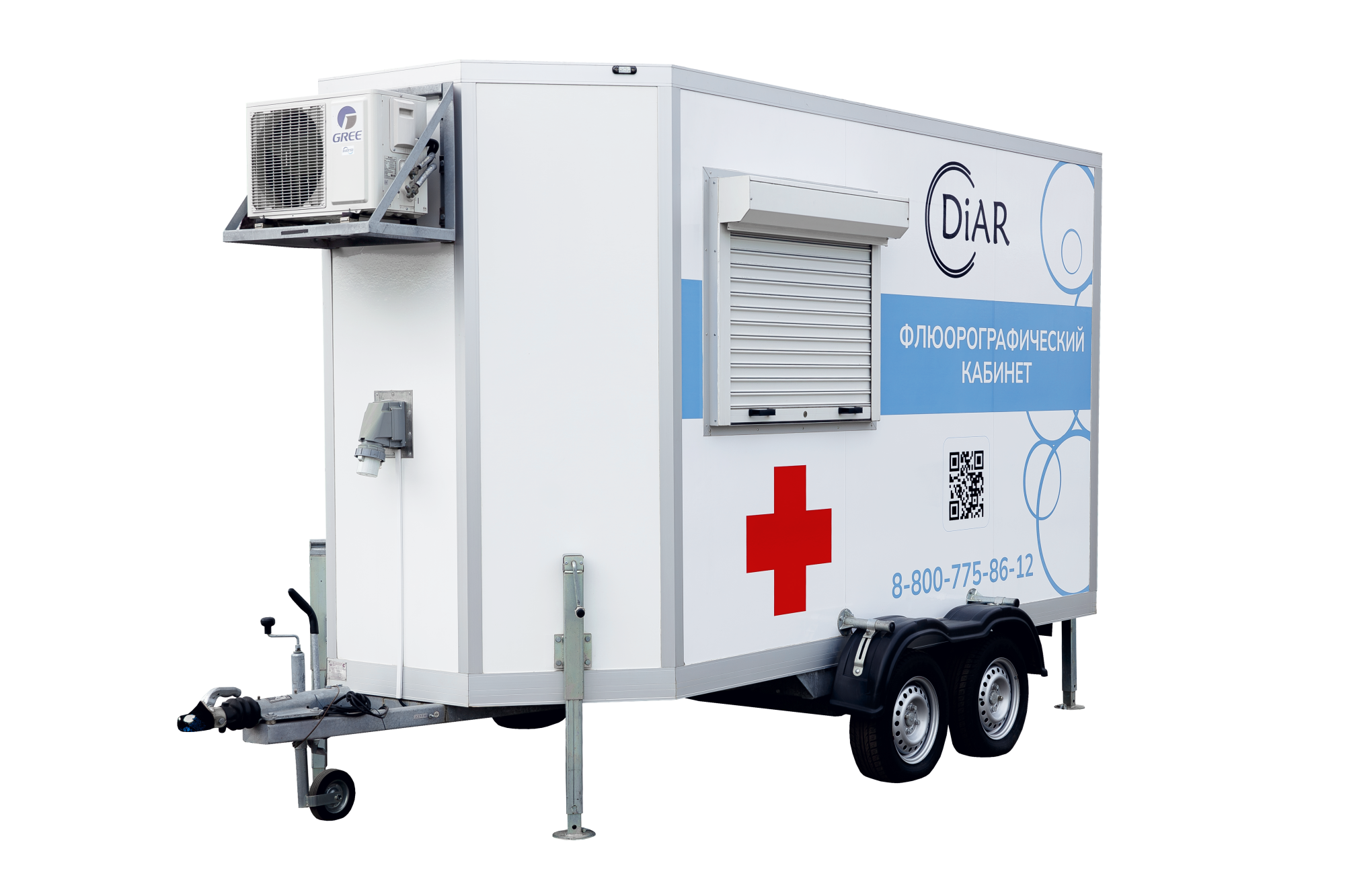 Специализированный передвижной флюорографический комплекс DiAR