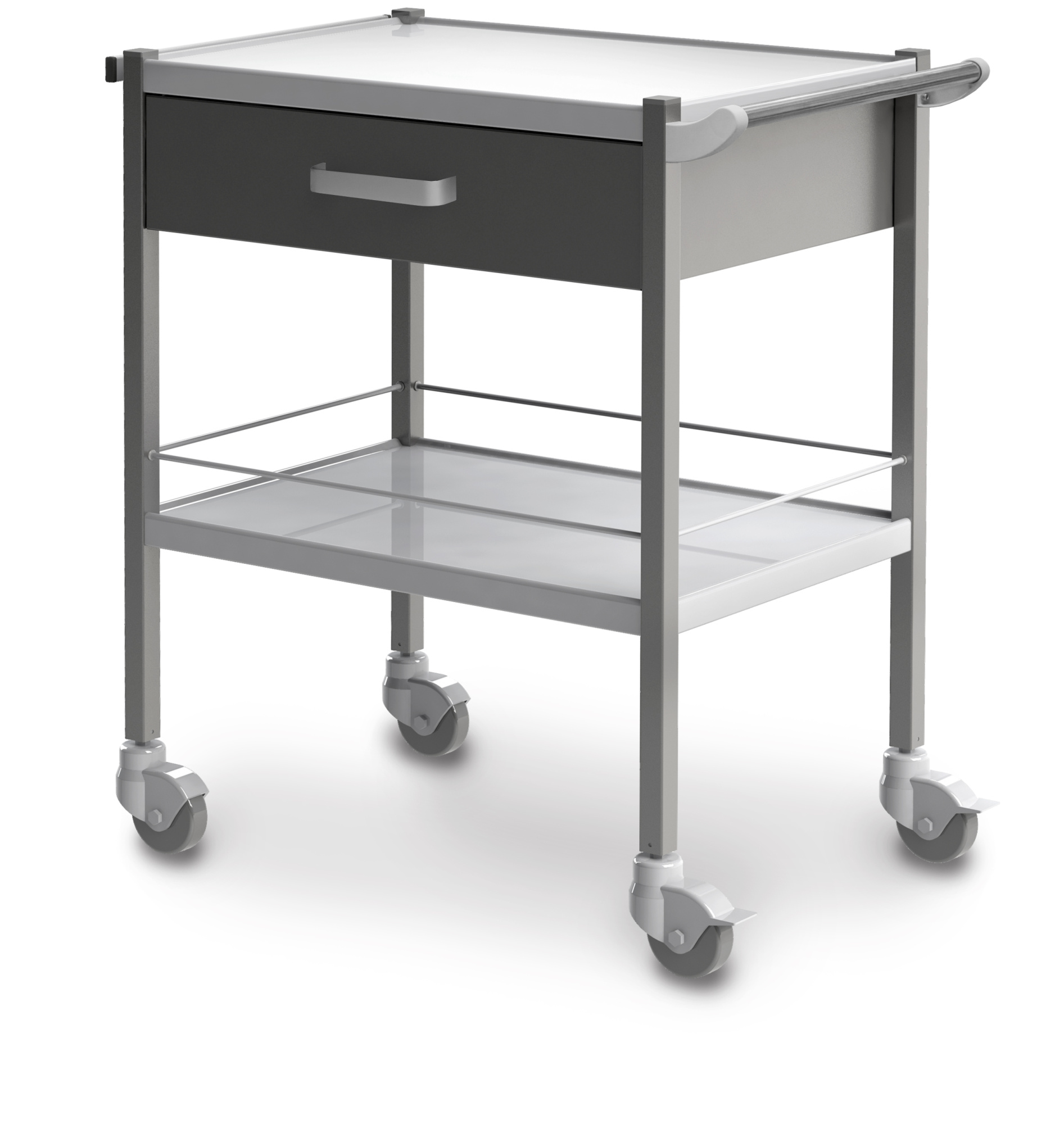 Столик медицинский инструментальный СМ-К-02 / СМ-К-12 Столик медицинский инструментальный СМ-К-02 / СМ-К-12