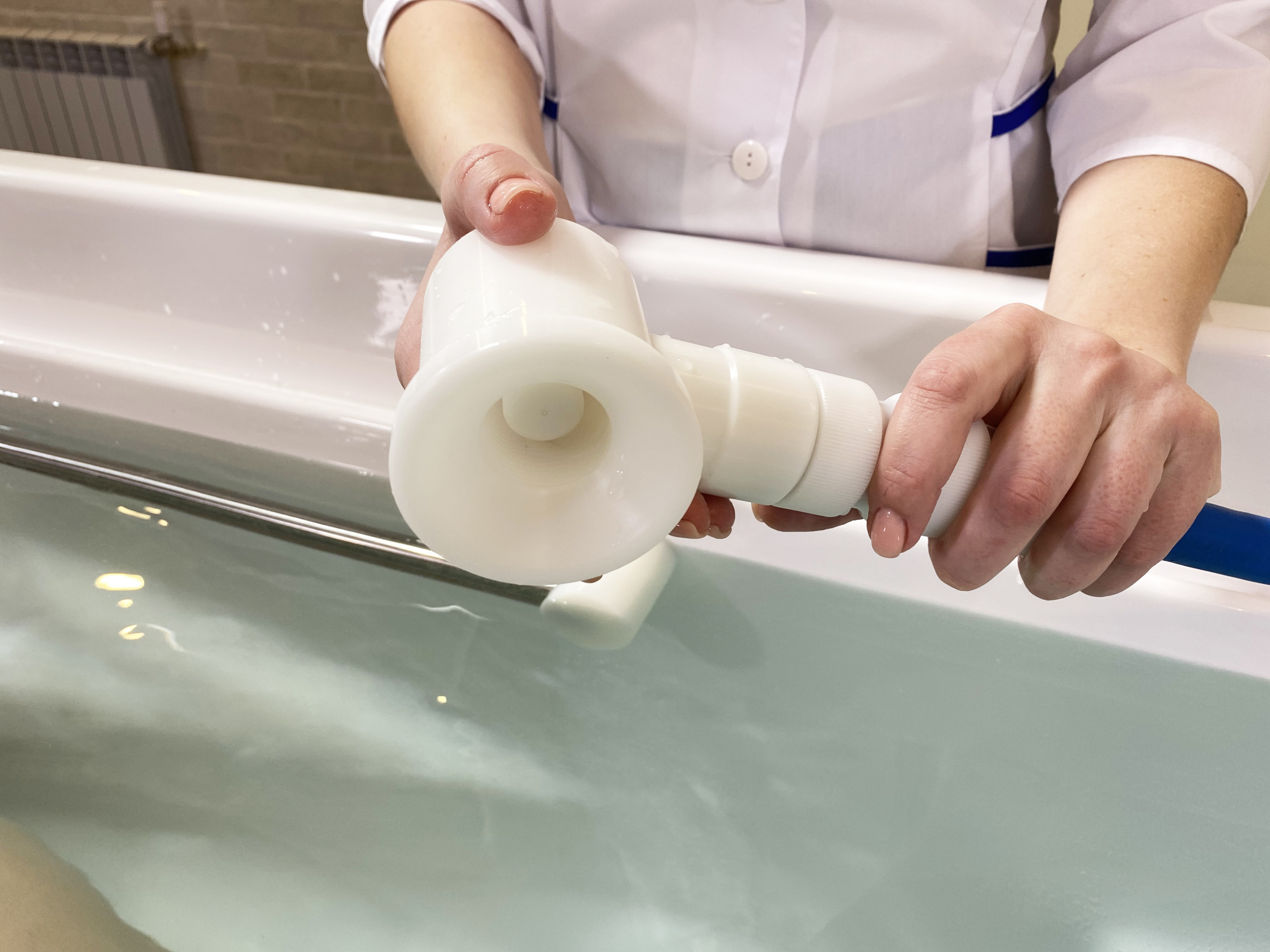 Система подводного пневмогидромассажа (вакуум)