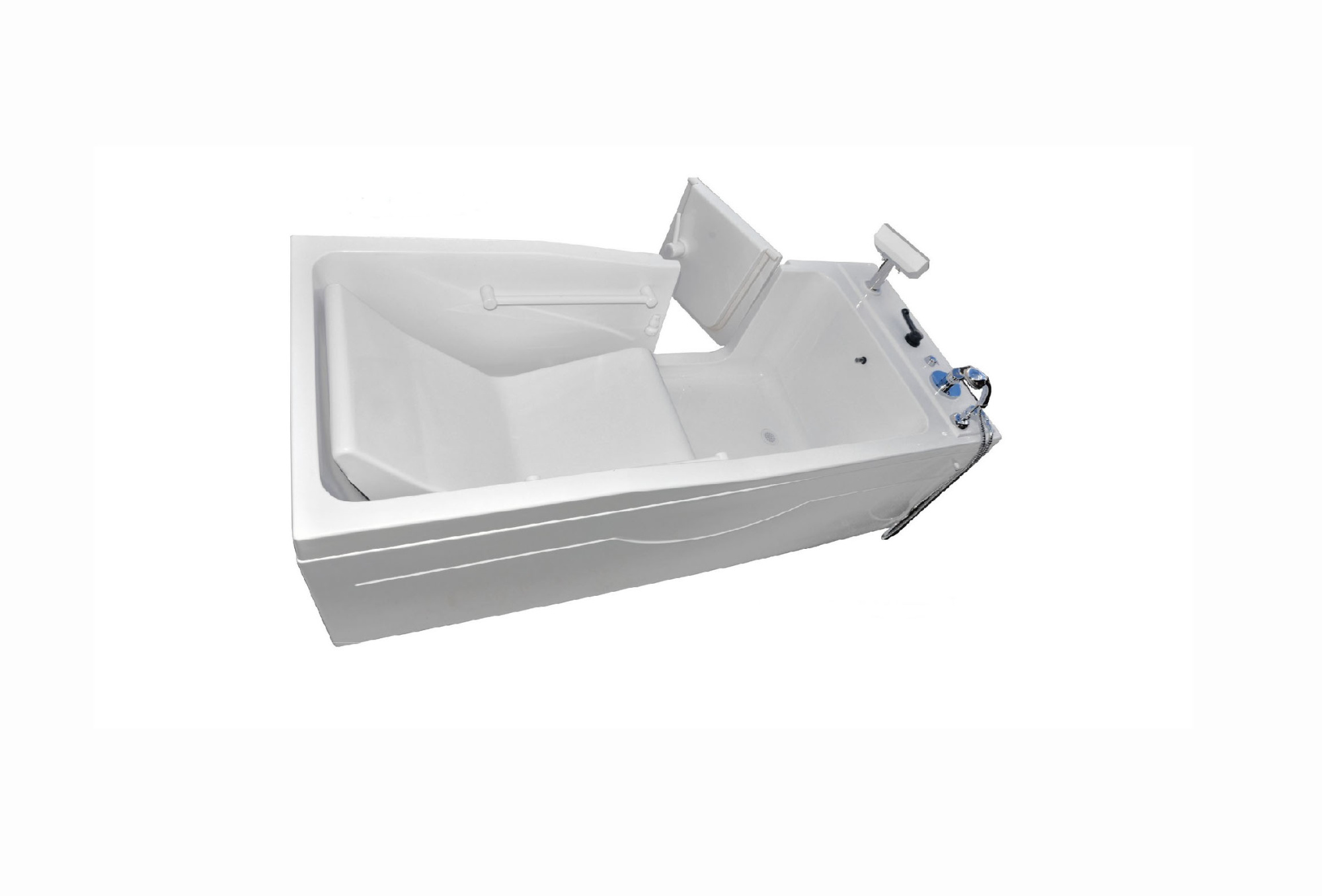 Пароуглекислая ванна Оккервиль Комби с дверцей