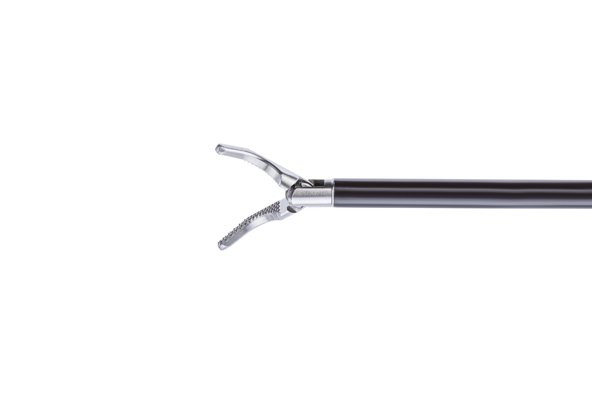 Зажим монополярный (диссекционный с изогнутыми браншами 30°, бариатрический, рукоятка без кремальеры) 