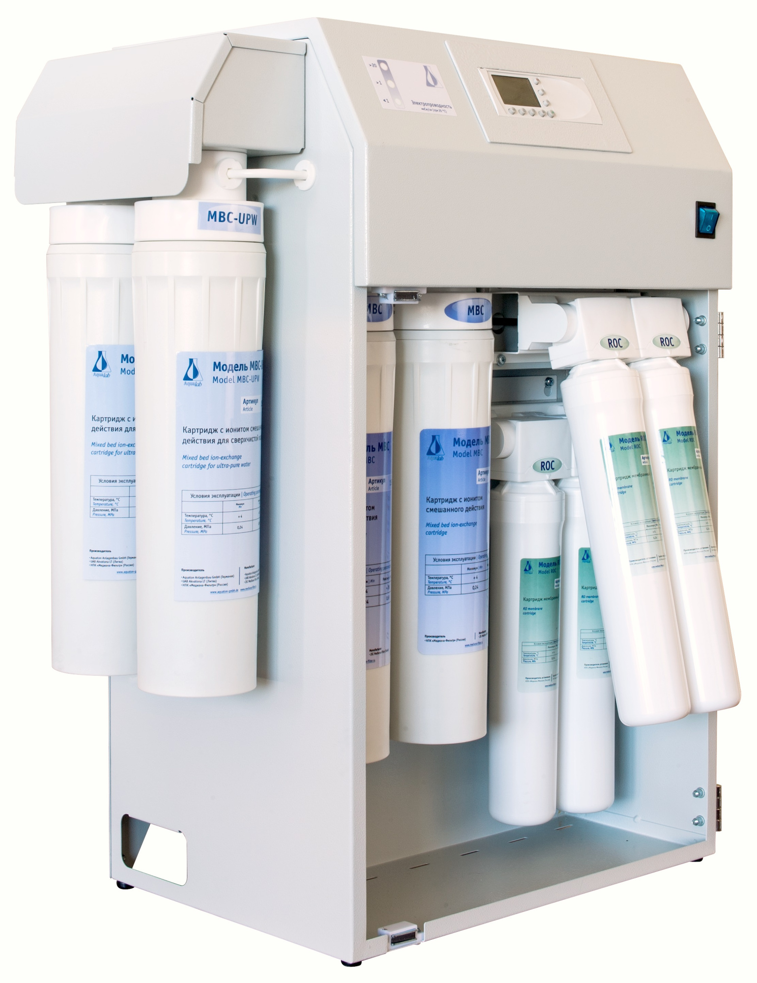 Установка очистки воды «Аквалаб» УВОИ М-Ф 1812-4 AL-4 plus 